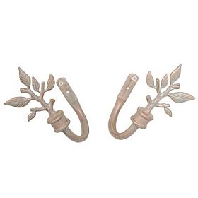 Curtain Holdbacks U-shaped Set Of 2 Copper