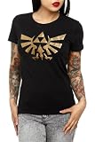 Nintendo The Legend Of Zelda Gold Triforce Girls T-Shirt Plus Size