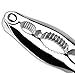 New Star Foodservice 24142 Heavy Duty Chrome Plated Zinc Alloy Lobster Cracker Nutcracker Lobster/Crab/Nut/Seafood Cracker 6-1/4