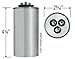 Trane CPT00670 / CPT-0670 - 55 + 5 uF MFD x 440 VAC Genteq Replacement Dual Capacitor Round # C4555R / 97F9839