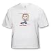 All Products : Londons Times Funny Panel Hollywood Cartoons - Kate Winslet - T-Shirts