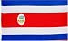 Costa Rica National Country Flag - 3 foot by 5 foot Polyester (New)