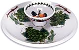 Portmeirion Pomona Earthenware 13-Inch Chip 'N' Dip