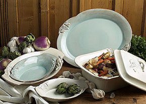 Casafina Madeira Harvest Vanilla Creme Square Covered Casserole, 2 Qt.