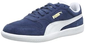 Puma Icra Trainer 356222 Unisex-Erwachsene Sneaker, Blau (dark denim-white 03), EU 43 (UK 9) (US 10)