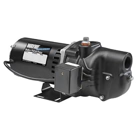 Wayne SWS50 1/2 HP 384 GPH Shallow Well Jet Pump, Cast Iron