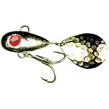 Mann's Little George Spoon, Chrome/Black, 1/4-Ounce