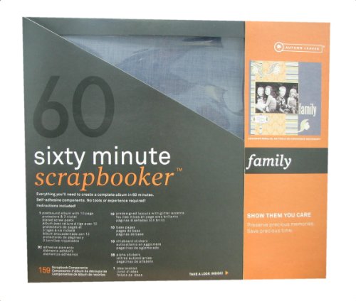 175 Piece 60 Minute Scrapbooker in Family Theme 