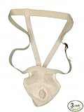 Suspensory Scrotal Support w/ Leg Straps (3-Pack)