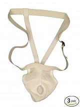 Suspensory Scrotal Support w/ Leg Straps (3-Pack)