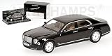 BENTLEY MULSANNE 2010 BLACK Diecast Model Car in 1:43 Scale by Minichamps