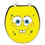 Ginsey Sponge Bob Grin Spongy Soft Padded Toilet Seat
