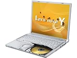 パナソニック レッツノートY8(Core2Duo超低電圧版SU9400、XP DG、無線LAN、BT、指紋認証) CF-Y8GWRAAS
