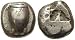 Aegina, Greece, 485 - 480 B.C.; Silver Stater