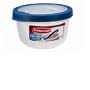 Rubbermaid FG5193C6EBLUE Flex & Seal Round  2-Cup Food Storage Container