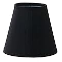 Black Silk Chandelier Shade