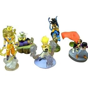 Dragon Ball Z Capsule Figures - Box of 7 Figures in Dragon Ball Capsules (Megahouse)