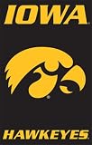 Iowa Hawkeyes Applique Embroidered Banner Flag 44x28 NCAA College Athletics Fan Shop Sports Team Merchandise