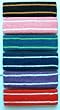 GOGO&trade; Thick Two Color Stripe Head Band (Narrow), Headband, Sweatband