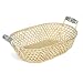 Bamboo Basket-Oval with Ceramic Handles 