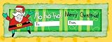 Christmas Chocolate Candy Bar - Santa Ho Ho Ho Design