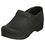 Dansko Women's Professional Oiled Leather Clog,Black,39 EU / 8.5-9 M US