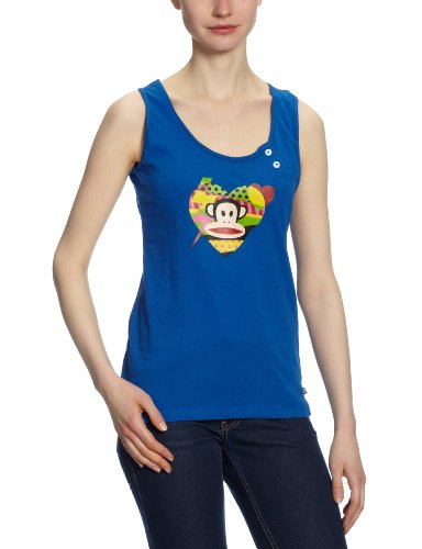 Paul Frank Damen Tanktop Heart Print Button, princess blue, M, 06-21AW64001 Preisvergleich