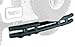 Rugged Ridge 11571.04 Textured Black Rear Tube Bumper with Hitch