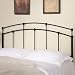 Black Metal Full/Queen Headboard - Coaster 300190QF 