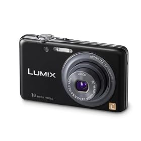 Panasonic Lumix FS22 Digital Camera - Black (16.1MP, 4x Optical Zoom) 3 inch Touchscreen LCD