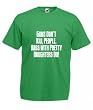 pretty green t shirt large