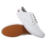 Fred Perry Foxx Twill White Mens Trainers