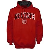 North Carolina State Wolfpack Red Automatic Hoody Sweatshirt