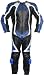 Motorradkombi Einteiler Rindsleder Kombi Motorradjacke + Motorradhose, Größe:50