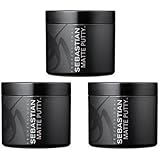 Sebastian Matte Putty Soft Dry Texturizer 2.6oz (Pack of 3)