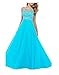 Vickyben Prom Dress Royal Blue Floor Length 2016