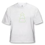 CherylsArt Holidays Christmas - Christmas Tree Outline Art Drawing - T-Shirts