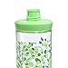 Water Bottle Glass 20 Oz Green Worship Pray
