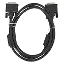 Eforcity Black 6 FT / 2 Meter DVI-D M/M Digital /Digital Dual Link Cable for ...