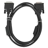 Eforcity Black 6 FT / 2 Meter DVI-D M/M Digital /Digital Dual Link Cable for Flat Panel Displays, Digital CRT Displays, HDTV and Video Projectors, including DFP and LCD types
