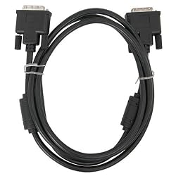 Eforcity Black 6 FT / 2 Meter DVI-D M/M Digital /Digital Dual Link Cable for ...