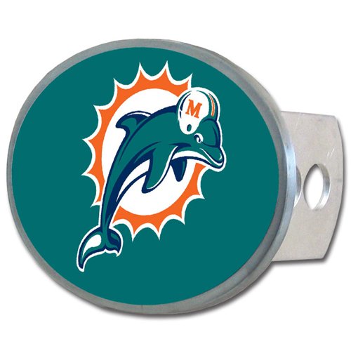 NFL Miami Dolphins Oval Hitch Cover