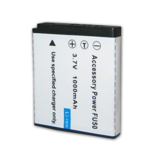 PRO SERIES Equivalent FUJI NP-50 / NP50 Replacement Li Ion Battery 2-Pack for Fuji FinePix F100fd / F50fd / F60fd / F200EXR / F70EXR / F75EXR / F80EXR / F300EXR and More Digital Cameras *Includes Accessory Bag & 3 Year Warranty