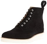 「[トリッカーズ] Tricker's Wing Tip Full Brogue Derby Boots M2508-3  - Suede - (Morflex Sole)BLACK(BLACK/uk 8)」の画像
