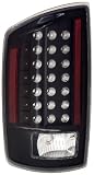 Anzo USA 311123 Dodge Ram Black LED Tail Light Assembly - (Sold in Pairs)