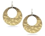 18K Gold Plated Lily Earrings