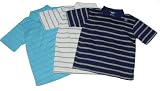Infant Boys' Striped Polo with Short Sleeves