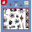Tattoos f�r Jungs "Piraten" von Djeco f�r Kinder ab 4 Jahren