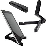 Arkon Portable Fold-Up Stand for Apple iPad, Galaxy Tab, Kindle Fire, Playbook, Xoom, Toshiba, Acer, Nook and Other Tablets (IPM-TAB1) ~ Arkon