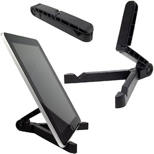 Best Deals On Laptops : Arkon Portable Fold-Up Stand for Apple iPad, Galaxy Tab, Kindle Fire, Playbook, Xoom, Toshiba, Acer, Nook and Other Tablets (IPM-TAB1) For Sale